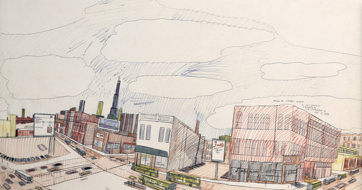 Intersection Chicago Untitled (Chicago Intersection: Chicago,… | Intuit Art Museum